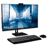 Turbox Tax1141 Intel Core İ5 14400 16Gb Ddr4 Ram 1Tb M.2 Nvme Ssd 27 İnc Fhd Webcam All İn One Pc