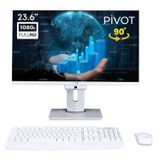Turbox Tax1307 İ7 1265U 16Gb Ddr4 Ram 256Gb M2 Nvme Ssd 23.6 İnç Fhd Pivot Webcam Wifi All İn One Pc