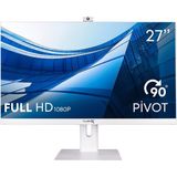 Turbox Tax1934 İ5 6500T 8Gb Ddr4 256Gb Ssd 27 İnç Fhd Beyaz Pivot Bt Webcam Wifi All İn One Pc