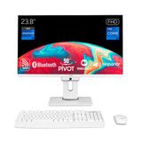 Turbox Tax2027 İ3 6100 8Gb Ram 480Gb Ssd 23.8 İnç Fhd Pivot Wifi Bt Webcam All İn One Pc