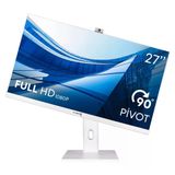 Turbox Tax746 İ3 6100 8Gb Ram 512Gb M.2 Nvme Ssd 27 Bluetooth Webcam Pivot Beyaz All In One Bilgisa
