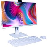 Turbox TAX772 Intel Core I5 12400 8gb Ram 256GB M.2 Nvme SSD 27" Bluetooth Webcam Pivot Beyaz Freedos All In One Bilgisayar