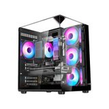 Turbox Teras Akvaryum Cam Tasarım 4X Rgb Fan 500W Psu Usb 3.0 Atx Oyuncu Bilgisayar Kasası