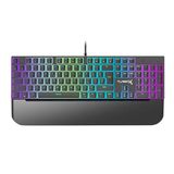 Turbox Tr-Mk10pd Usb Kablolu (Siyah) Rgb Makro Gaming Mekanik Klavye Pudding Tus Bilek Destekli Blue Switch Mekanik Rainbow Klavye