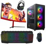 Turbox TX4564 i7-3770 16GB RAM 2TB SSD 4GB GTX 1050 Ti 27 inç Curved Monitör Oyun Bilgisayarı