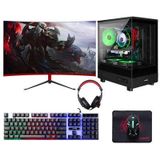 Turbox Tx6039 İ5 9400F 16Gb Ddr4 512Gb Ssd 4Gb R7 240 128Bit 23.6 Curved Oyun Hazır Sistem
