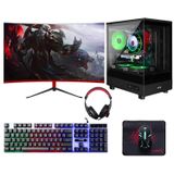 Turbox Tx6040 İ5 9400F 16Gb Ddr4 512Gb Ssd 4Gb Rx550 23.6 Curved Oyun Hazır Sistem