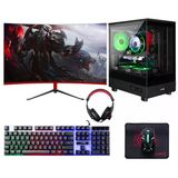 Turbox Tx6042 İ5 9400F 16Gb Ddr4 512Gb Ssd 8Gb Rx580 23.6 75Hz Curved Oem Paket
