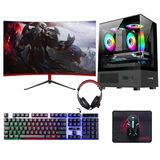 Turbox Tx6047 İ5 9400F 16Gb Ddr4 512Gb Ssd 6Gb Asus Rtx3050 23.6 165Hz Curved Oem Paket
