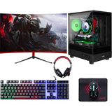 Turbox TX6048 i5-10400F 16GB RAM 512GB SSD 4GB R7 240 FreeDOS 23.6 inç Monitör Oyun Bilgisayarı