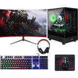 Turbox TX6059 i5-11400F 16GB RAM 512GB SSD 4GB RX 560 FreeDOS 23.6 inç Monitör Oyun Bilgisayarı