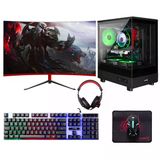 Turbox Tx6092 İ7 7700 16Gb Ddr4 512Gb Ssd 8Gb Rx580 23.6 75Hz Curved Oem Paket