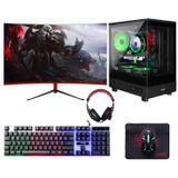 Turbox Tx6092 İ7 7700 16Gb Ddr4 512Gb Ssd 8Gb Rx580 23.6 Curved Oyun Hazır Sistem