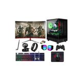 Turbox Tx6176 İ5 10400F 32Gb Ram 1Tb Ssd 8Gb Rx580 23.6 Curved Oyuncu Masaüstü Bilgisayarı