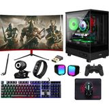Turbox Tx6204 İ7 7700 16Gb Ram 512Gb Ssd 8Gb Rx580 23.6 Curved 165Hz Oyuncu Masaüstü Bilgisayarı
