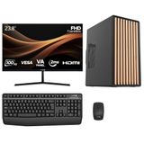 Turbox Tx8146 İ5 14400 32Gb Ddr5 Ram 1Tb M.2 Nvme Ssd 23.8 İnç Monitör Masaüstü Ofis Hazır Sistem