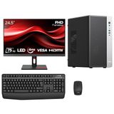 Turbox Tx8182 İ5 9400 16Gb Ddr4 256Gb Nvme Ssd 24.5 İnç Fhd 100Hz Monitör Masaüstü Ofis Hazır Sistem