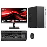 Turbox Tx8183 İ5 9400 16Gb Ddr4 512Gb Nvme Ssd 24.5 İnç Fhd 100Hz Monitör Masaüstü Ofis Hazır Sistem