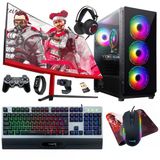 Turbox Tx90 Mega İ5 3.Gen 16Gb Ram 256Gb Ssd 4Gb Rx560 23.6 100Hz Curved Monitör Oyun Hazır Sistem