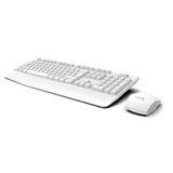 Turbox Workeys Office USB Kablosuz 2.4 GHZ Beyaz Multimedya Standart Q Kablosuz Klavye ve Mouse