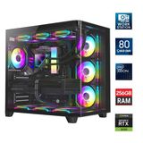 Turbox Xeon E5-2698 V4 Çift Işlemcili 80 Çekirdek 256Gb 1Tb Nvme Rtx3050 Workstation Oem Paket