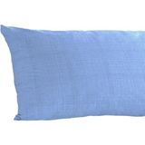 Turca-Ranforce Yan Yatış Yastık Kılıfı 40 x 120 cm Açık Mavi (Açık Mavi)