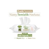 Turco Doğadan Pratik Temizlik Turco Doğadan Pratik Yüzey Temizlik Havlusu 2X100 (200 Yaprak)