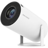 Turco HY300 Stargazer Android Projeksiyon Cihazı 720P 120ANSI Wifi Bluetooth Ev Sinema Projektörü - Beyaz