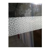 Turcoat Desenli Buzlu Cam Kumlama Folyosu 122 cm x 1 mt