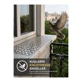 Turcoat Kuşkonmaz Kuşsavar Yapışkanlı Folyo 30 cm x 3 mt