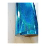 Turcoat Noktalı Mavi Hologram Yapışkanlı Folyo Avrupa 100 cm x 1 mt