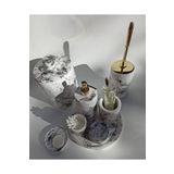 Ture Concept Banyo Seti Tepsi , Çöp Kovası ,tuvalet Fırçası, Sıvı Sabunluk , Katı Sabunluk ,pamukluk, Cubukluk