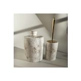 Ture Concept Gold & Dore Banyo Set & Banyo Çöp Kovası Ve Banyo Tuvalet Fircası