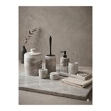 Ture Concept Kahverengi mermer görünümlü beton banyo set