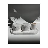 Ture Concept Mermer Desenli Baharatlık Seti