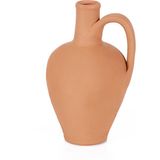 Tureks Pottery Duble Düğün ve Su Testisi - 3 lt - Kahverengi