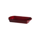 tureks pottery Tam Sırlı Lazanya Tava Kahve 13 x 23