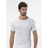 Türen 102 Ribana O Yaka Erkek Fanila,%100 Pamuk, Beyaz, 2XL