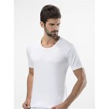 Türen 106 İnterlok O Yaka Erkek Fanila,%100 Pamuk, Beyaz, 2XL