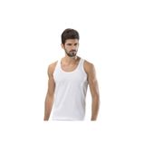 TÜREN 108 Penye Erkek Atlet, Beyaz, 3XL Beden, İkili Paket