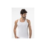 TÜREN 131 Spor Erkek Atlet, Beyaz, M Beden, İkili Paket