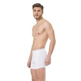 Türen 135 Likralı Düğmeli Boxer-Beyaz-L