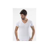 TÜREN 172 Likralı T-shirt, xl, TU172, BEYAZ, Erkek