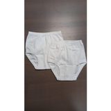 Türen 305 Erkek Çocuk Slip Külotu, 2'li Set, Beyaz, 2-4 Yaş