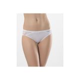 Türen 956 Ikili Likralı Dantelli Bikini-Beyaz-Beyaz-M