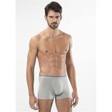 Türen Erkek Boxer,%95 Pamuk%5 Elastan, Gri, 2XL Beden