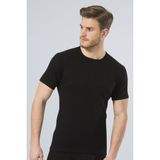 Türen Erkek Ribana O yaka Fanila 102/Siyah - M