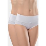 Türen Kadın Likralı Külot (2'li Paket) 964/BEYAZ