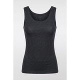 Türen Kadin Modal Yün Karisimli Atlet 935/Siyah - 2XL