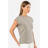 Türen Kadın Vatka Görünümlü T-shirt 3401/Gri
